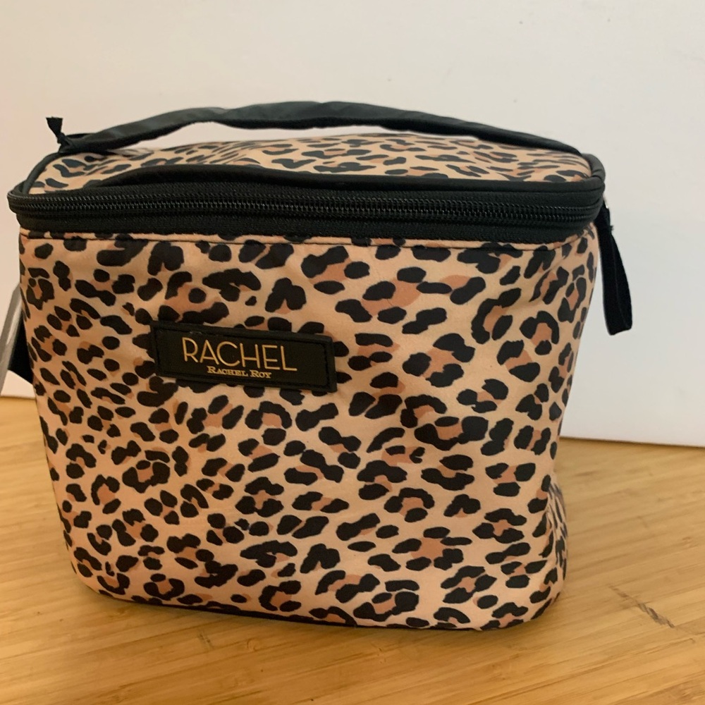 Rachel Roy Animal Print Beauty Train Case - NWT